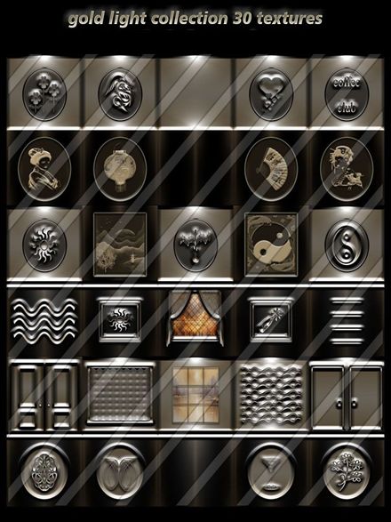 gold light collection 30 textures new pack