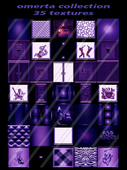 omerta collection 35 textures will be sold to single creator