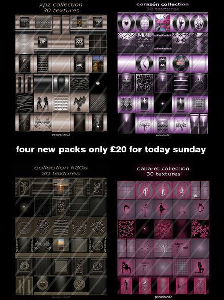 four new packs  for today offer