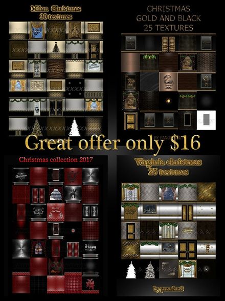 Four Christmas pack for imvu offer 