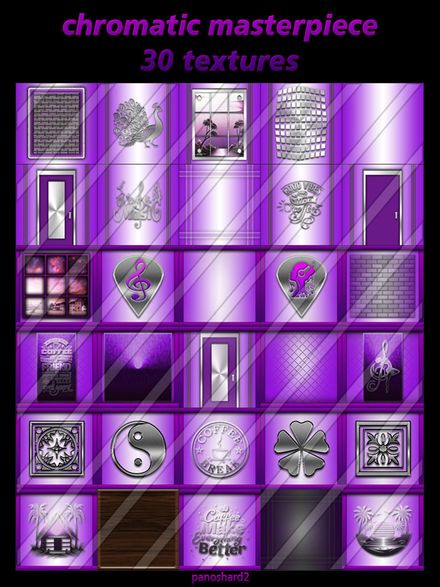 chromatic masterpiece 30 textures for imvu