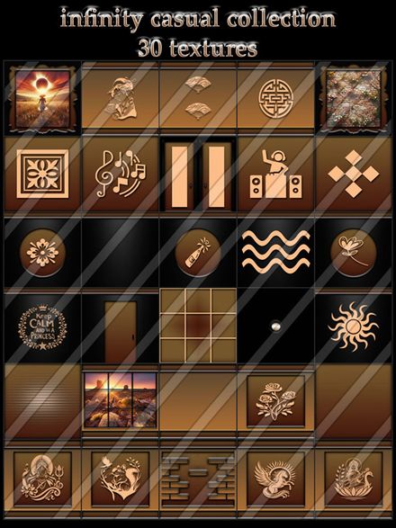 infinity casual collection 30 textures