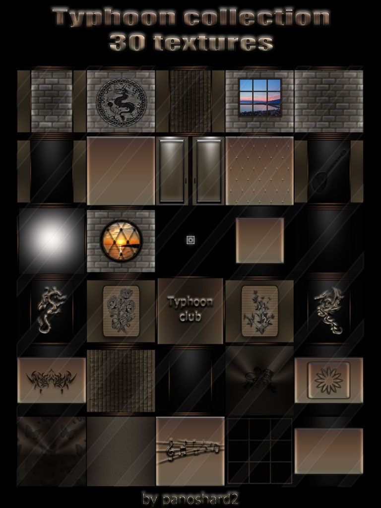 nails collection fon 15 textures for imvu