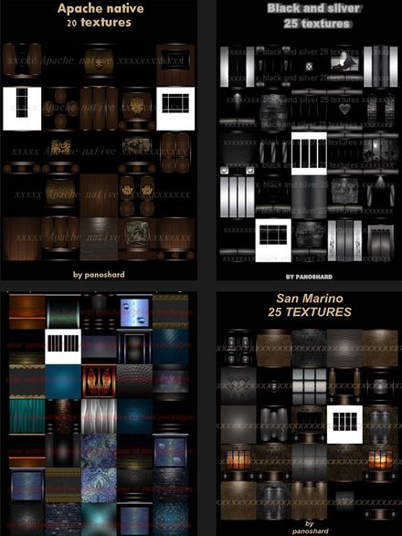  Four packages  105 textures room on offer