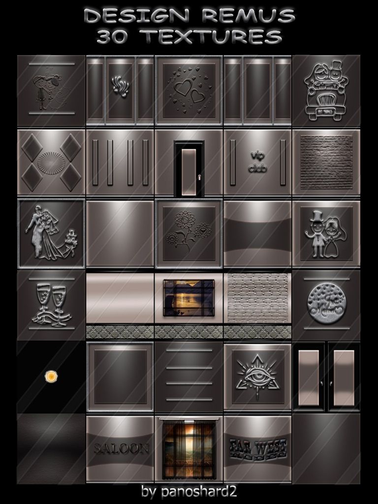 Red collection N 30 textures for imvu