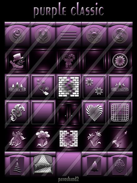 purple classic 30 textures new pack for imvu creators