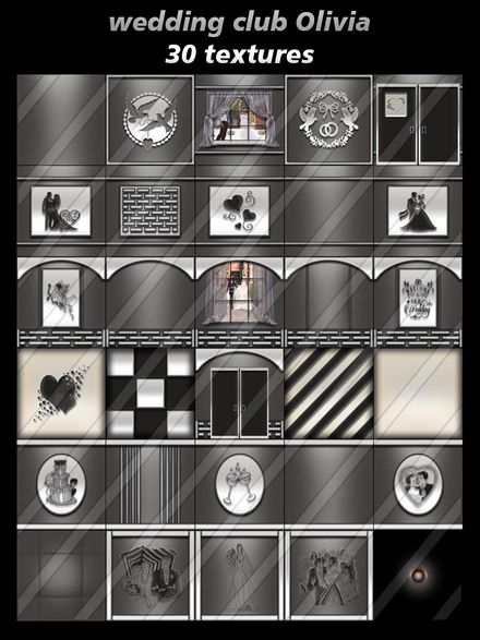 wedding club Olivia 30 textures
