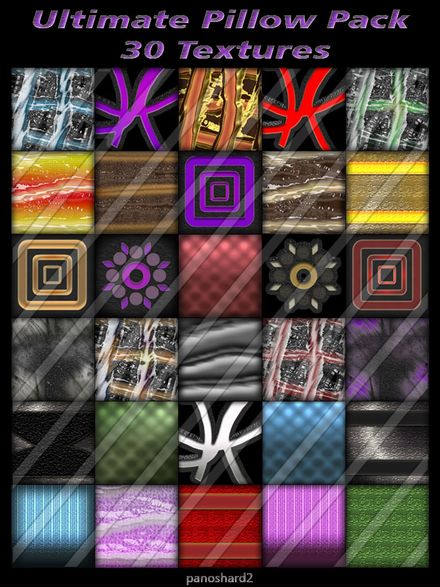 Ultimate Pillow 30 Textures Pack