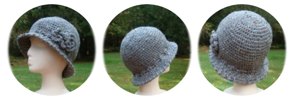 Blue Cloche