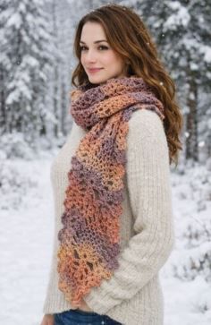Pineapple Pizzazz Scarf - PA-321