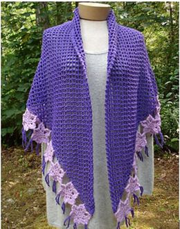 Blooming Petals Shawl