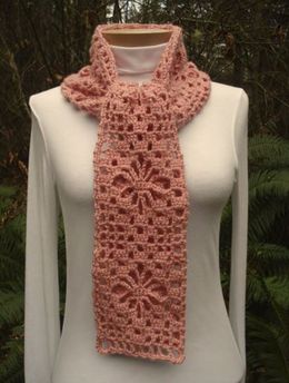 Spider Web Lace Scarf 