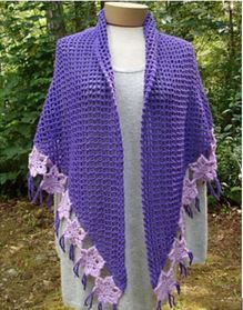 Blooming Petals Shawl