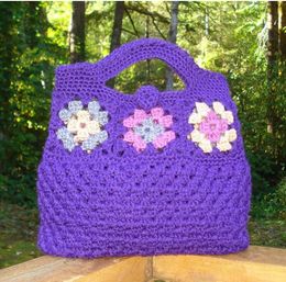 Granny Square Clutch Bag 