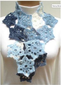 Star Flower Scarf 