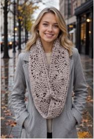 Pineapple Infinity Scarf - PA-333