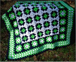 Granny Square Baby Blanket 