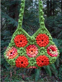A Garden of Zinnias Bag 