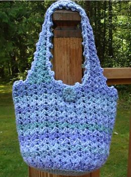 Shell Stitch Tote Bag 