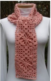 Spider Web Lace Scarf - PA-302