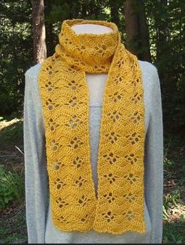 Fluttering Fans Scarf 