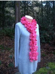 Ruffled Lace Scarf - PA-132