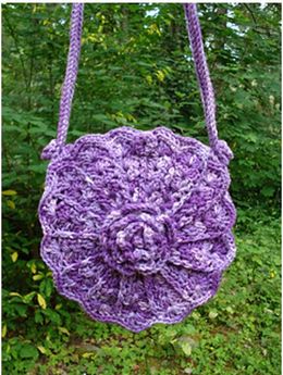Victorian Flowers and Shells Bag 