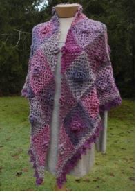Victorian Rose Shawl