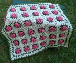 Field of Flowers Baby Blanket - PB-108 
