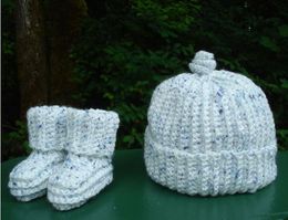 Simply Single Crochet Baby Set 