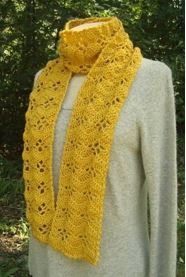 Fluttering Fans Scarf - PA-324 