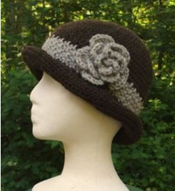 Rolled Brim Cloche - PA-130
