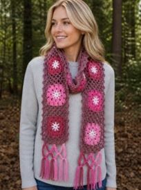 Cherry Chip Scarf - PA-312