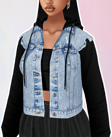 MESH - Grunge Denim Jacket