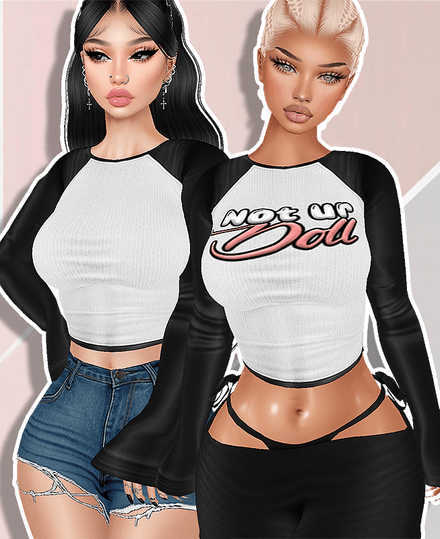 TEXTURE - Baseball Top