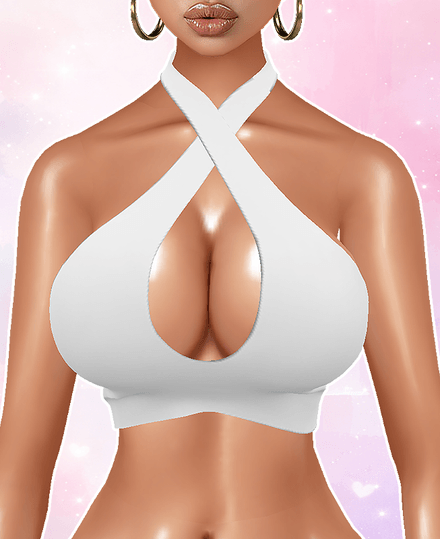 MESH - Peeky Halter Top 