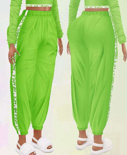 MESH - Neon Sweatpants