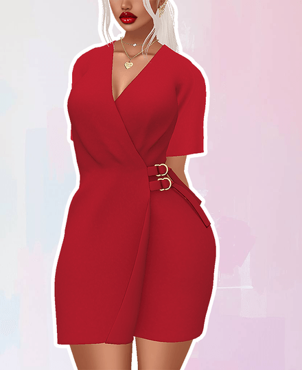 MESH - Red Dress
