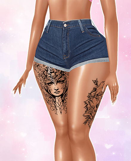 MESH - Pudge Denim Shorts