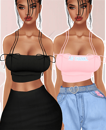 MESH - No Ties Top