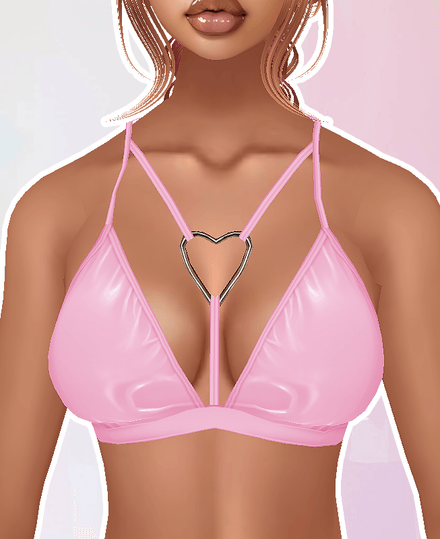 MESH - Latex Heart Top