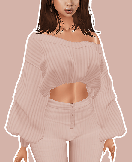 MESH - Off Shoulder Knit