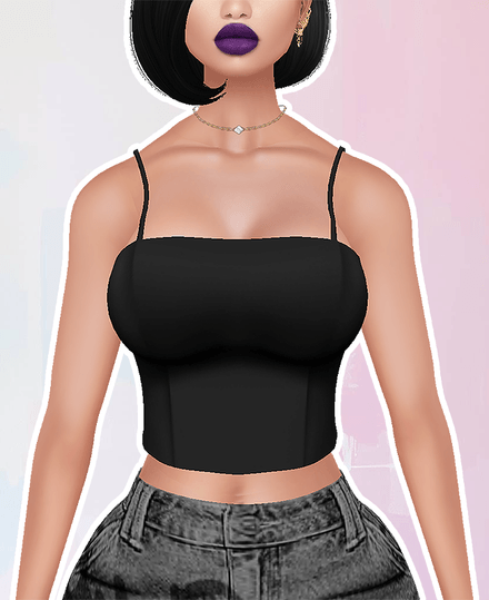 MESH - Lace Cropped Corset