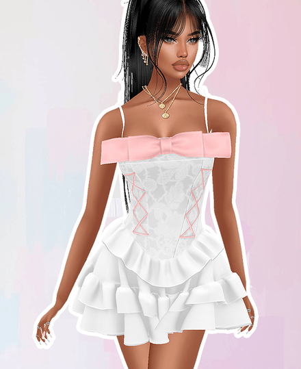 MESH - Lolita Bowtie Dress