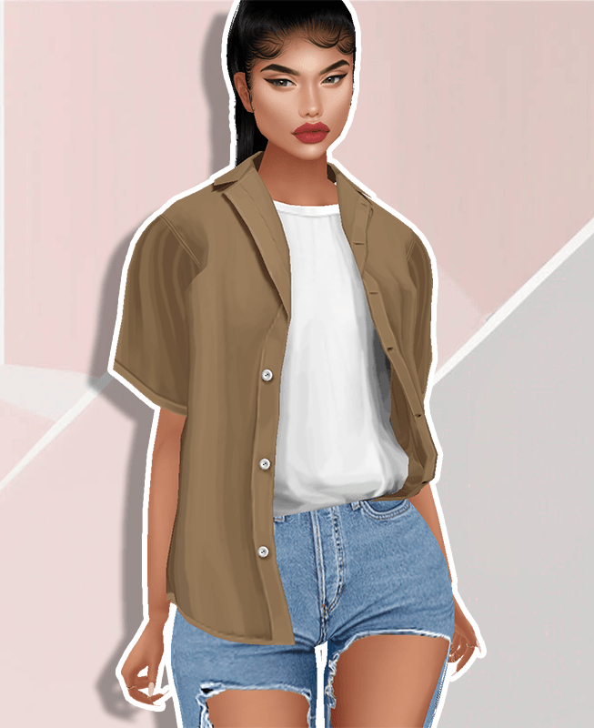 MESH - Tucked Shirt Female