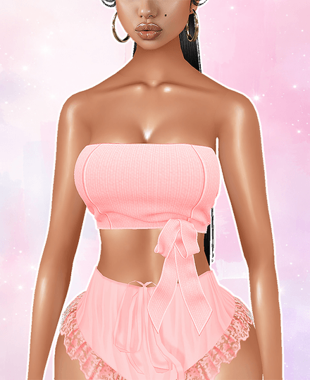 MESH - Bow Tube Top