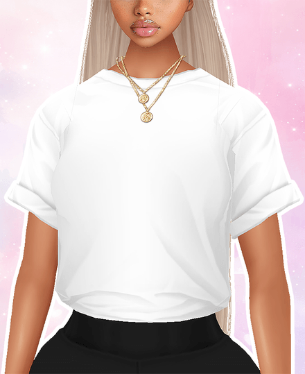 MESH - Simple Tucked Tee