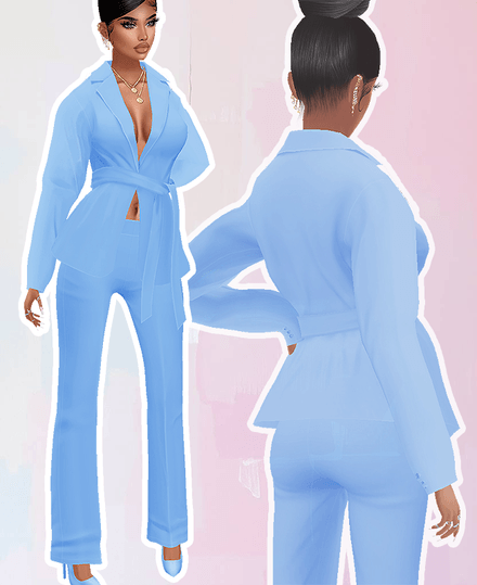 MESH - Blue Business Suit