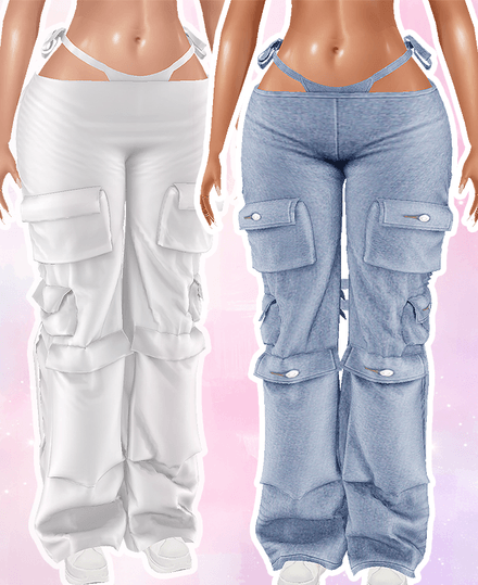 MESH - Low Baggy Pants