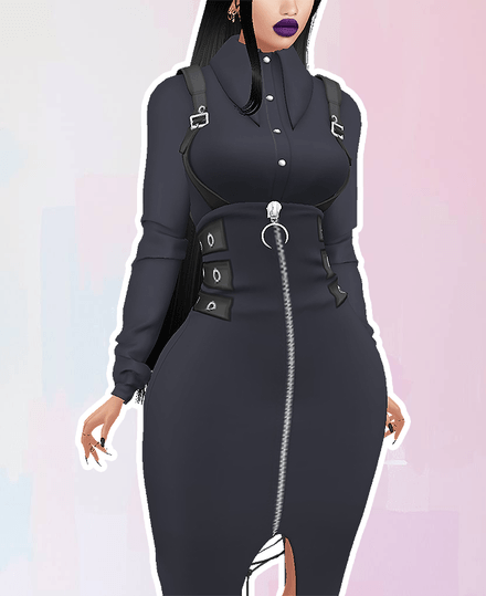 MESH - Goth Babe Dress